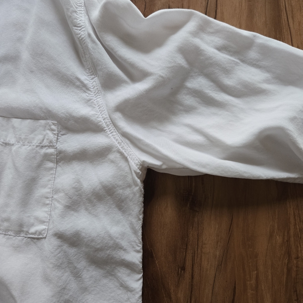 White Button-Up Shirt - Picture 5 of 6